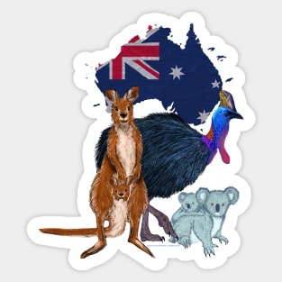 Save Australia's Animals Sticker